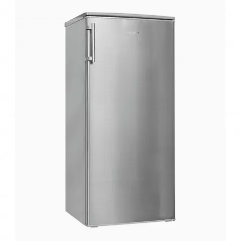 Exquisit KS185-4-HE-040E inoxlook Standkühlschrank