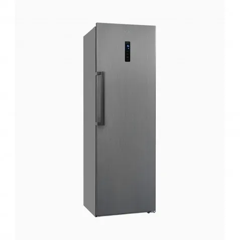 Exquisit KS360-V-HE-040D inoxlook-az Standkühlschrank