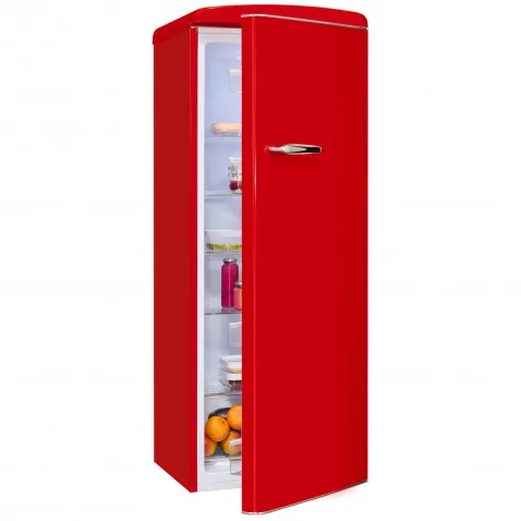 Exquisit RKS325-V-H-161E rot Kühlschrank