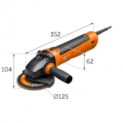 Fein CG15-125 BL INOX