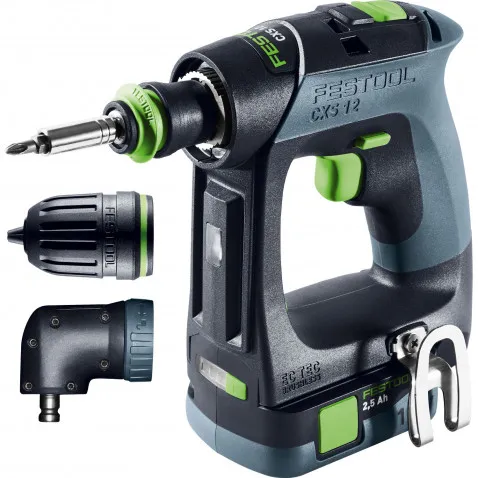 Festool CXS12 2.5-Set Akku-Bohrschrauber inkl. Koffer + 2