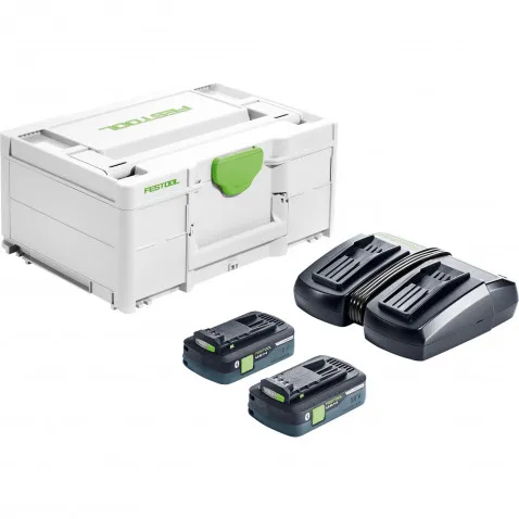 Festool Energie-Set Starterset 2x 4Ah 2x Akku 18V, 4.0Ah,