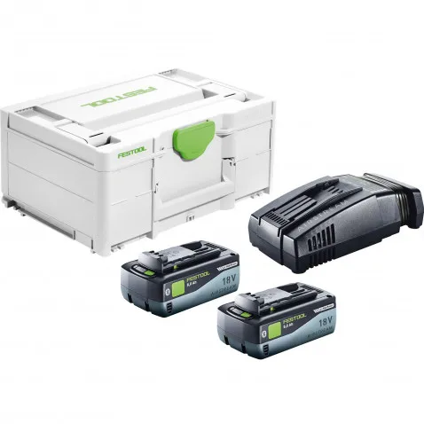 Festool Energie-Set SYS 18V 2x8,0/SCA16 2 Akkupacks 8,0Ah +