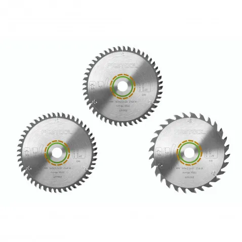 Festool Kreissägeblatt-Set KSB-SORT/3 W 160x2,2 mm,