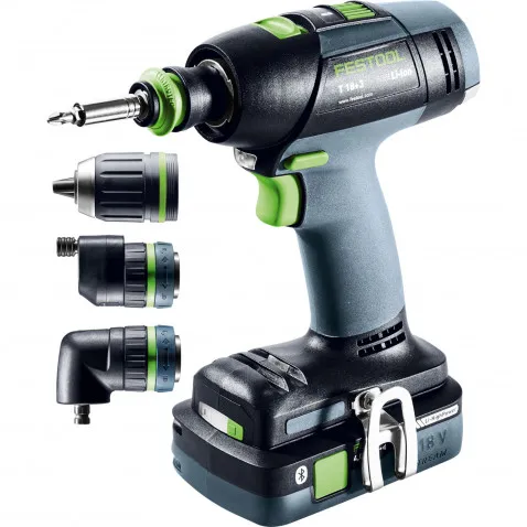 Festool T 18+3 HPC 4.0 I-Set Akku-Bohrschrauber