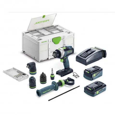 Festool TPC 18/4 5.0/4.0 I-Set/XL 577622 Quadrive