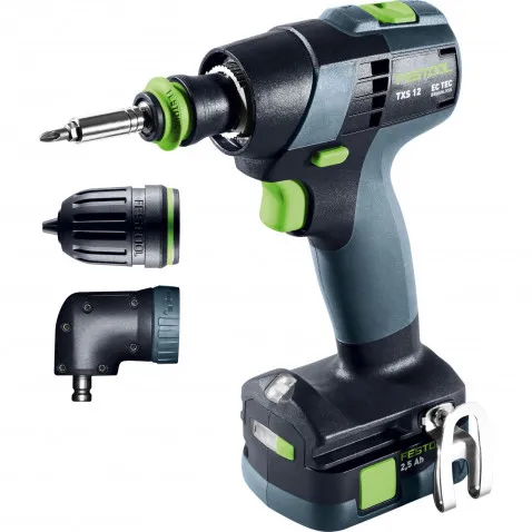 Festool TXS12 2.5-Set Akku-Bohrschrauber inkl. Koffer + 2