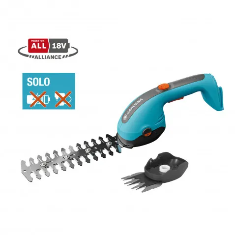 Gardena Akku-Gras- und Strauchschere PowerCut 20/18V P4A