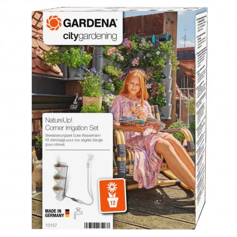 Gardena NatureUp! Bewässerungsset Ecke Wasserhahn,