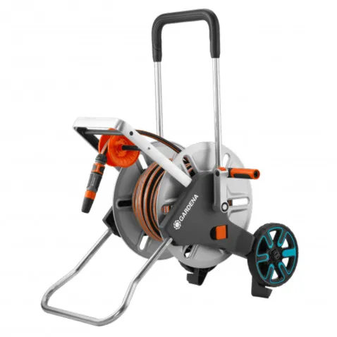 Gardena Schlauchwagen CleverRoll M Easy Metall Set, 25
