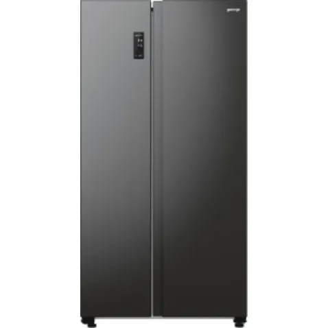 Gorenje NRR9185EABXL Side by Side black steel,