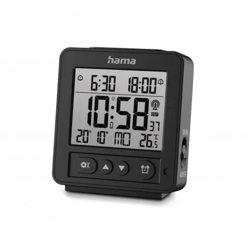 Hama Funkwecker Rhodos LCD,