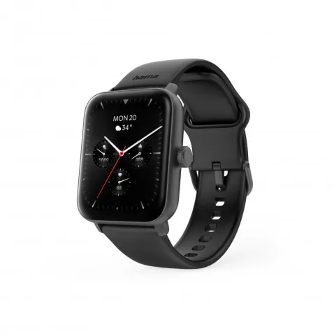 Hama Smartwatch 6010 schwarz GPS, TFT-Display
