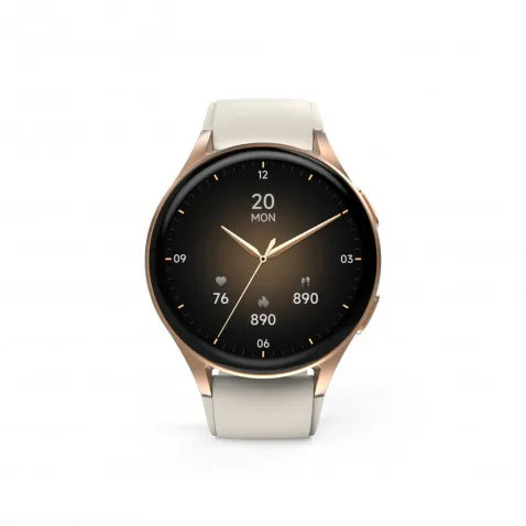 Hama Smartwatch 8900 Gold/Beige GPS, AMOLED 1.3",