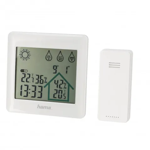 Hama Wetterstation Action weiss