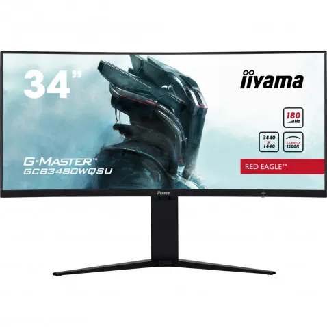 iiyama G-Master GCB3480WQSU-B1 34" UWQHD Curved VA Panel,