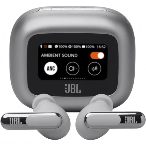 JBL Live Beam 3 Silver True Wireless