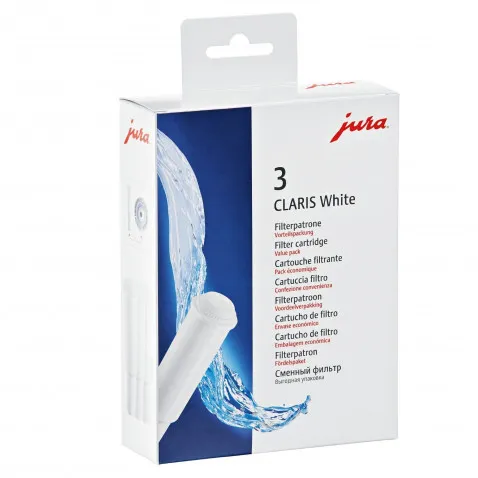 JURA Claris White 3er Set Filterpatronen für Classic Water