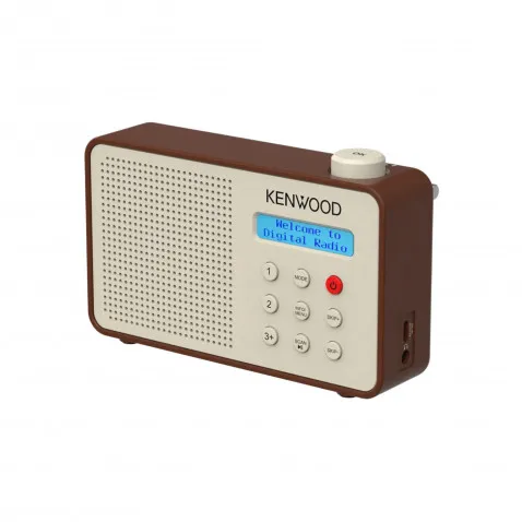Kenwood CR-M25DAB-T Tragbares DAB+ Radio mit ASA
