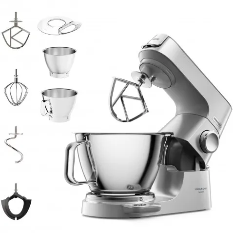 Kenwood KVC85.004SI Titanium Chef Baker Küchenmaschine mit