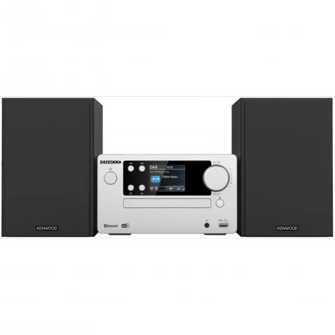 Kenwood M-725DABS silber Micro HiFi