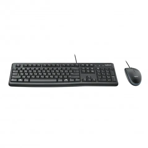 Logitech Desktop MK120 USB DE (QWERTZ) Kabelgebundenes