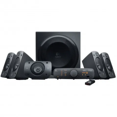 Logitech Z906 5.1 Lautsprecher Schwarz 980-000468 500 Watt