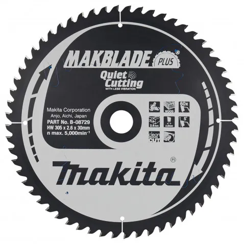 Makita B-08729 Hm-Sägeblatt für