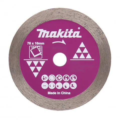 Makita D-77263 Diamantscheibe 76 x 10 mm für Fliesen, 1,4