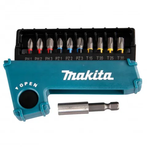 Makita E-03567 Impact Premier Bitset 11 Stück, PH, PZ
