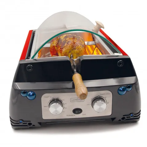 Mediashop Livington Rotisserie Chef Rot, Dreh- und