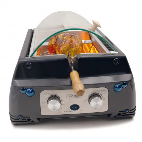 Mediashop Livington Rotisserie Chef Schwarz, Dreh- und