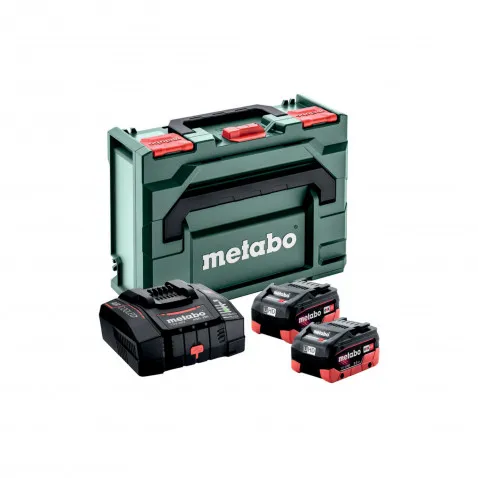 Metabo Basic Set 2 x LiHD 8.0Ah ASC 290 + metaBOX