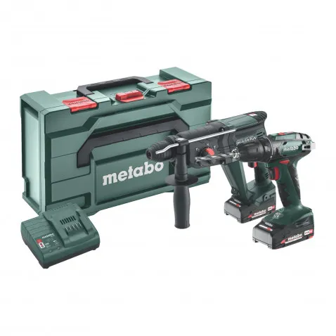 Metabo Combo Set 2.3.2 18 V*BS18+KH18LTX Akku-Bohrschrauber