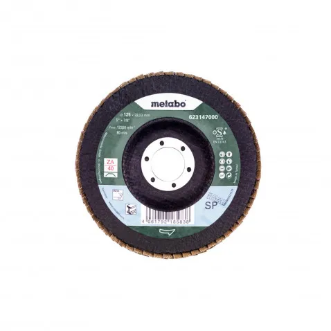 Metabo Lamellenschleifteller 125 mm P 40 SP-ZK, 1