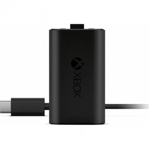 Microsoft Play and Charge Kit schwarz für Xbox
