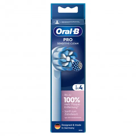 Oral-B Aufsteckbürsten 4er Sensitive