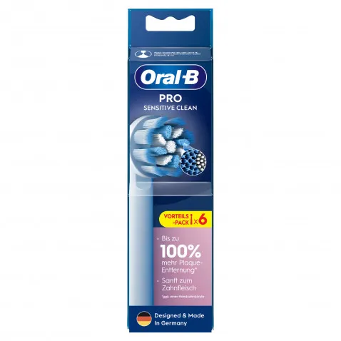 Oral-B Aufsteckbürsten 6er Sensitive
