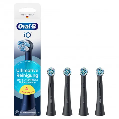 Oral-B Aufsteckbürsten iO Ultimative Reinigung 4er Pack,