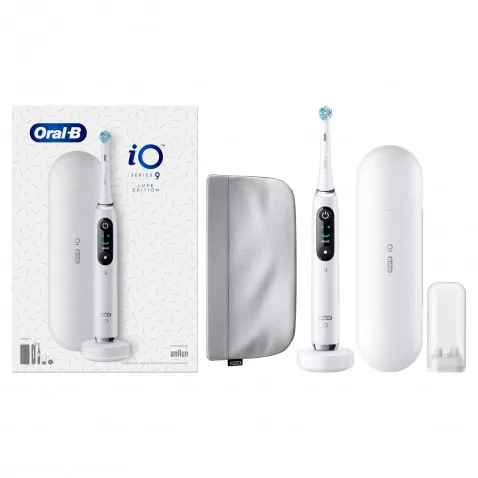 Oral-B iO Series 9 White Alabaster Luxe Edition,