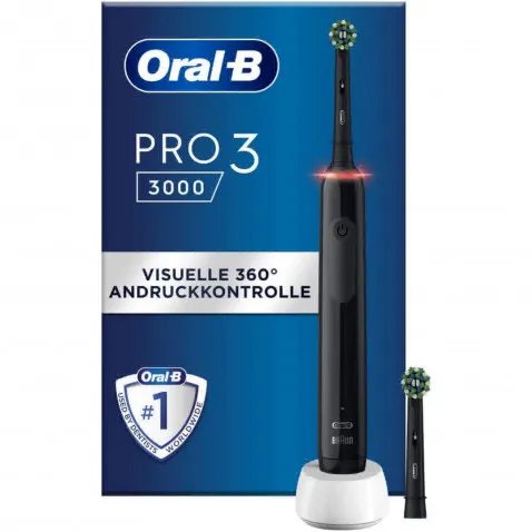 Oral-B Pro 3 3000 Cross Action Black Edition JAS22,