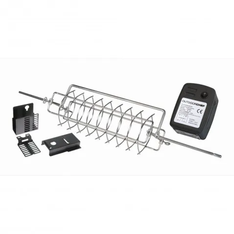 Outdoorchef Drehkorb-Set Edelstahl 14.331.08 passend