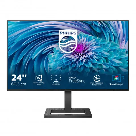 Philips E-line 242E2FA 23.8" LCD Monitor Full HD 75Hz 1ms
