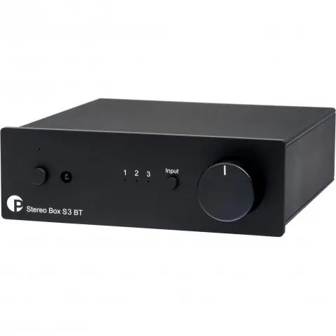 Project Stereo Box S3 BT schwarz Vollverstärker mit