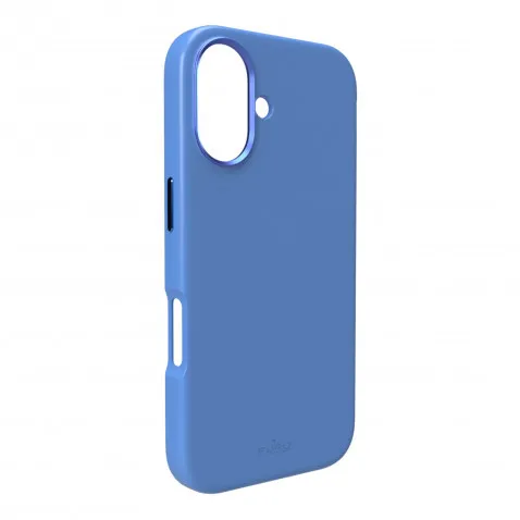 Puro Icon Mag Cover blau iPhone 16 Backcover, MagSafe