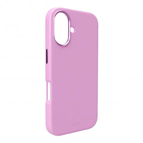 Puro Icon Mag Cover rosa iPhone 16 Backcover, MagSafe