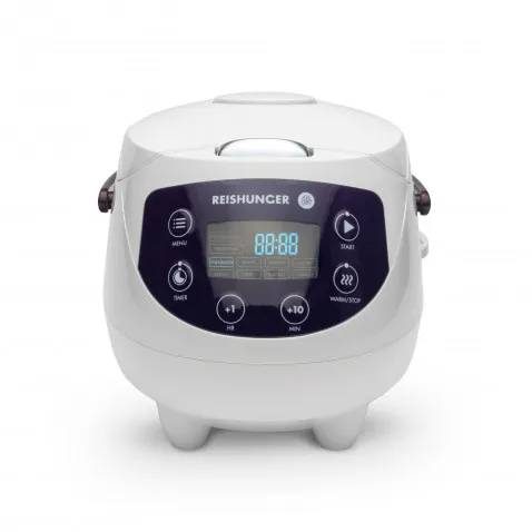 Reishunger Digitaler Mini Reiskocher 0,6 Liter, 350