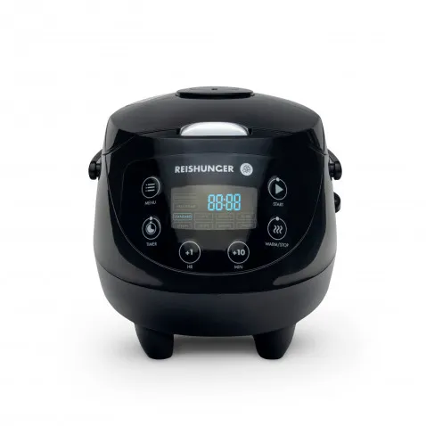 Reishunger Digitaler Mini Reiskocher 0,6 Liter, 350
