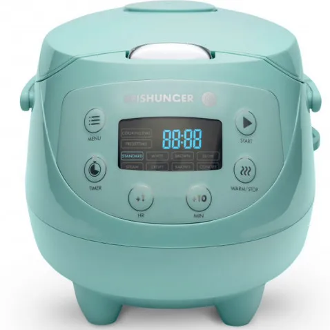 Reishunger Digitaler Mini Reiskocher 0,6 Liter, 350