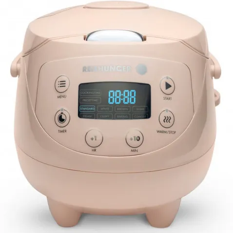 Reishunger Digitaler Mini Reiskocher 0,6 Liter, 350